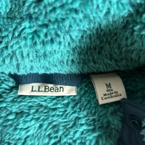 LL Bean Hi Pile Fleece Pullover - Picture 8 of 12